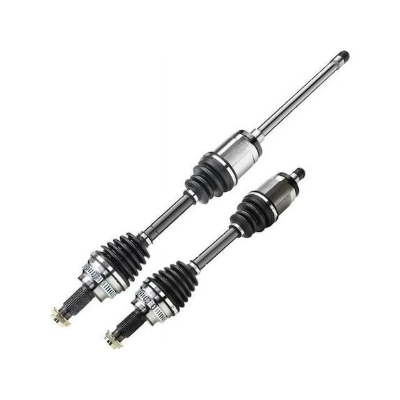 Front CV Axle Shaft Set 2 - Compatible with 2009 - 2013 BMW 335i xDrive Base AWD 3.0L 6-Cylinder - Autopart Premium