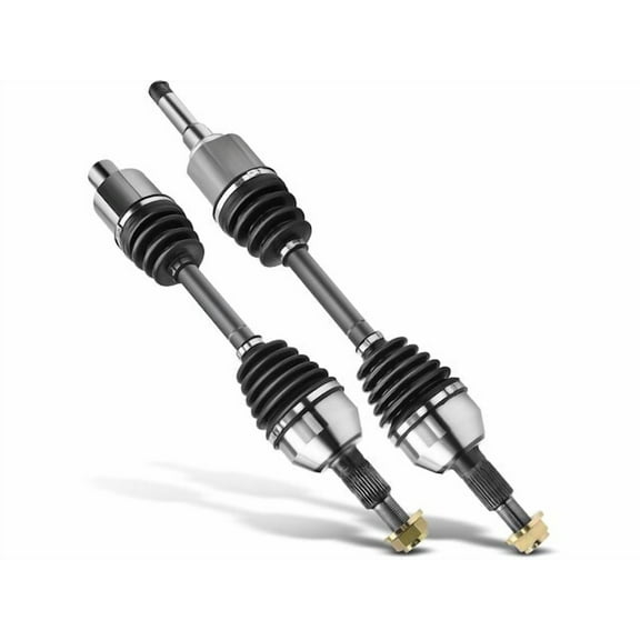 Front CV Axle Shaft Set 2 - Compatible with 2010 - 2016 Chevy Equinox 2.4L 4-Cylinder 2011 2012 2013 2014 2015