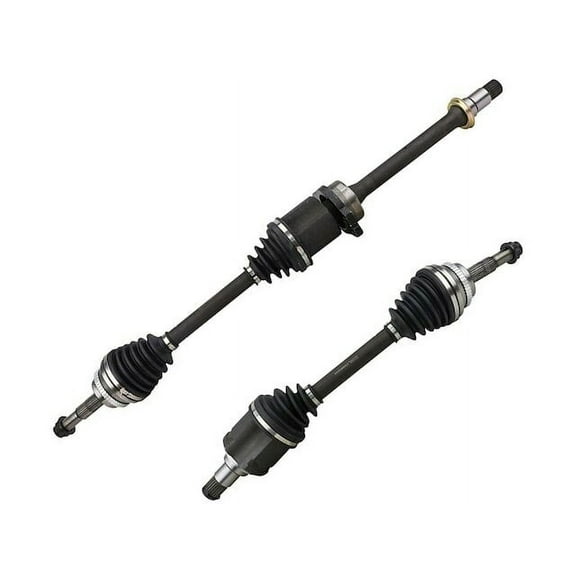 Front CV Axle Shaft Set - Compatible with 2005 - 2010 Scion tC 2006 2007 2008 2009