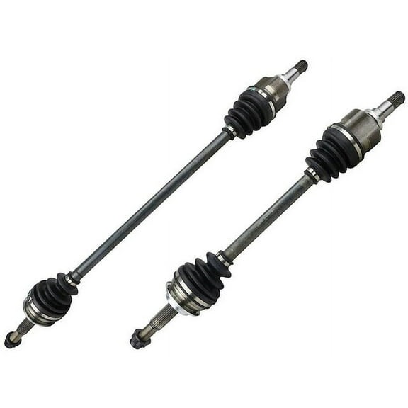 Front CV Axle Shaft Set - Compatible with 2007 - 2014 Toyota Yaris 2008 2009 2010 2011 2012 2013