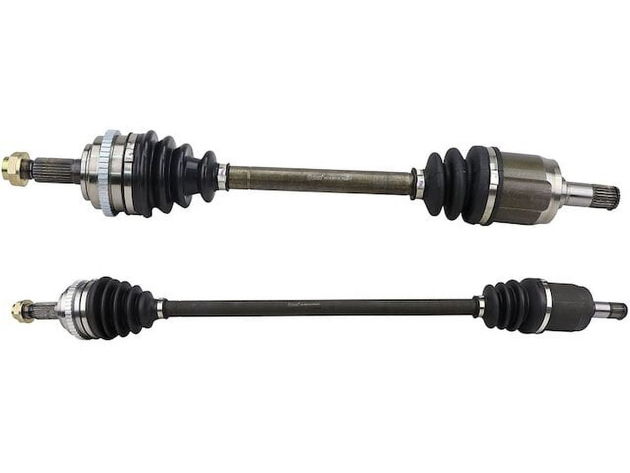 Front CV Axle Shaft Set of 2 - Compatible with 2001 - 2005 Honda Civic with Manual Transmission 2002 2003 2004