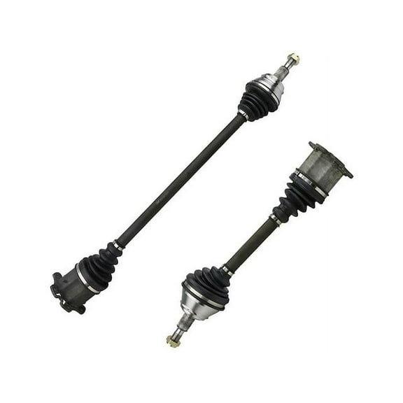 Front CV Axle Shaft - Set of 2 - Compatible with 2003 - 2006 Volkswagen Golf 1.8L 1.9L 4-Cylinder Automatic Transmission 2004 2005