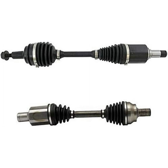 Front CV Axle Shaft - Set of 2 - Compatible with 2008-2014 Mercedes-Benz C300