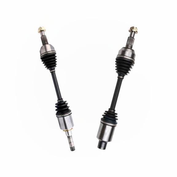 Front CV Axle Shafts Assembly Pair 2 For 2010-17 Equinox 2010-17 Terrain PR