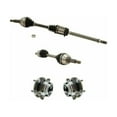 thumbnail image 1 of Front CV Axle Shafts & Wheel Hub Bearing Assemblies 4pc For 2009-2014 Maxima, 1 of 7