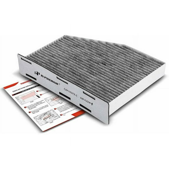 Front Cabin Air Filter 1 - Compatible with 2008 Volkswagen R32 Base 3.2L V6