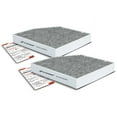 thumbnail image 1 of Front Cabin Air Filter Set 2 - Compatible with 2015 - 2022 Mercedes-Benz C300 2.0L 4-Cylinder 2016 2017 2018 2019 2020 2021, 1 of 2