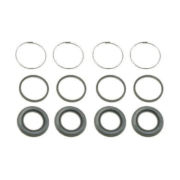 Front Caliper Repair Kit - Compatible with 1989 - 1996 Nissan 300ZX 1990 1991 1992 1993 1994 1995