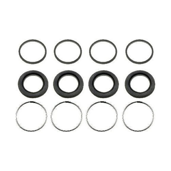 Front Caliper Repair Kit - Compatible with 1998 - 2007 Toyota Land Cruiser 1999 2000 2001 2002 2003 2004 2005 2006