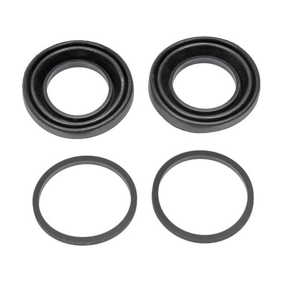 Front Caliper Repair Kit - Compatible with 2003 - 2018 Subaru Forester 2004 2005 2006 2007 2008 2009 2010 2011 2012 2013 2014 2015 2016 2017