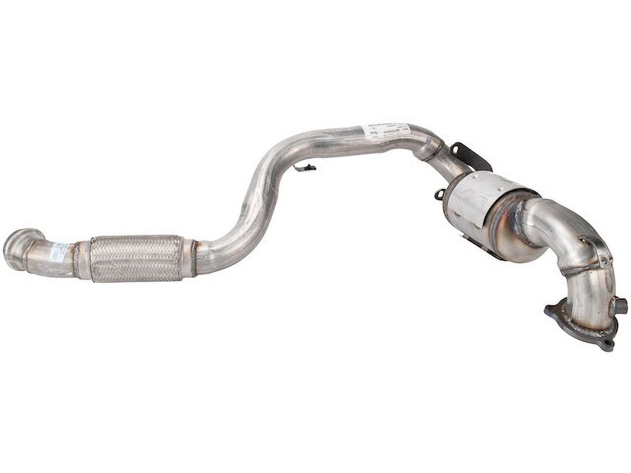 Front Catalytic Converter and Line Assembly Compatible with 2016