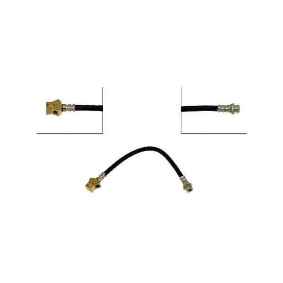 Front Center Brake Hose - Compatible with 1976 - 1977 Dodge W100 - Dorman