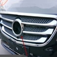 thumbnail image 1 of Front Center Grille Ring Cover Trim Chrome For Mercedes Metris Vito W447 2016-20, 1 of 5