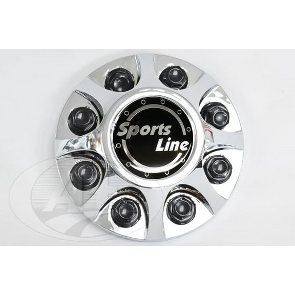 Front Center Hubcap Chrome Plated ABS for 2008-2010 GMC/Chevy 3500HD Dually