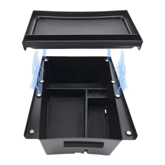 Front Central Console Armrest Storage Box Organizer Container Tray For KiaE