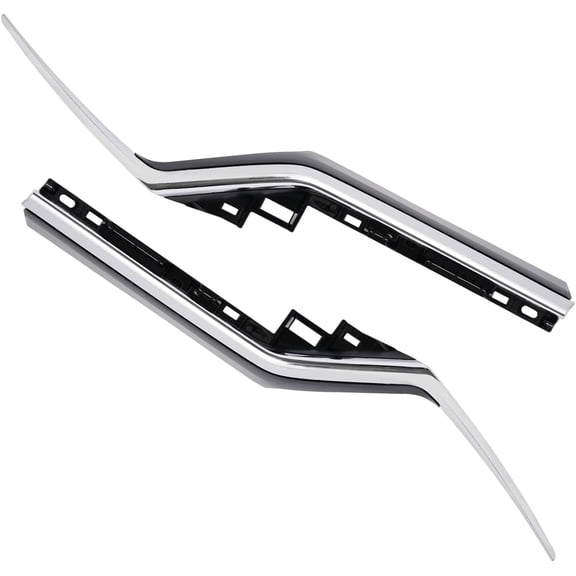 Front Central Grille Cover Trim for Honda CR-V 2020-2022, Chrome Front Central Grille Cover Trim Decor Strip, 71180TLAA60, 71185TLAA60, HO1212126, HO1213126