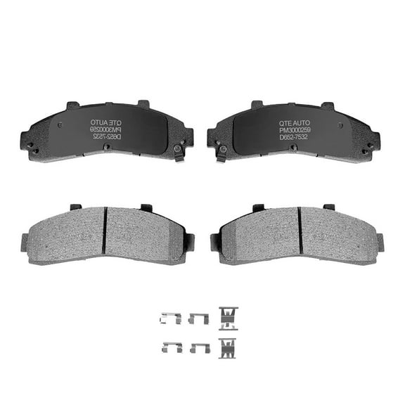 Front Ceramic Brake Pad Kit For 1995-2003 Mazda B4000