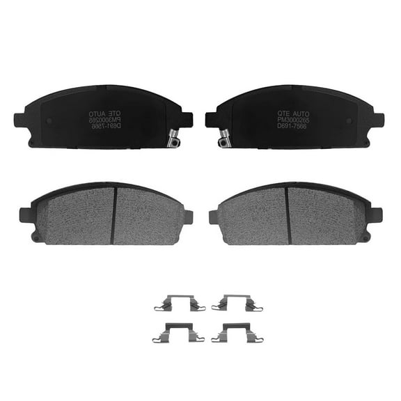 Front Ceramic Brake Pad Kit For 1997-2001 Infiniti Q45