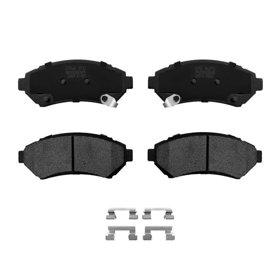 Front Ceramic Brake Pad Kit For 1998-2005 Chevrolet Venture