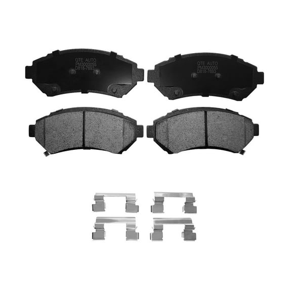 Front Ceramic Brake Pad Kit For 2000-2003 2005 Pontiac Bonneville