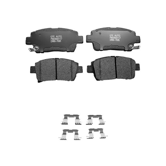 Front Ceramic Brake Pad Kit For 2003-2005 Toyota Echo Base