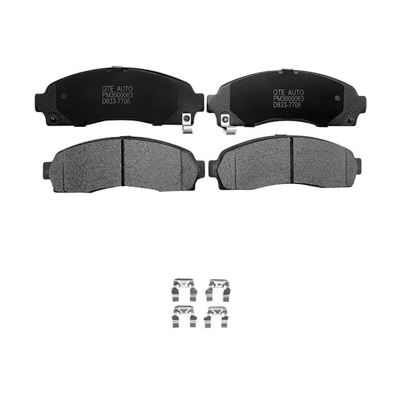 Front Ceramic Brake Pad Kit For 2003-2009 Mazda B4000