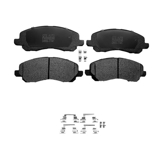 Front Ceramic Brake Pad Kit For 2004-2006 2008-2011 Mitsubishi Lancer