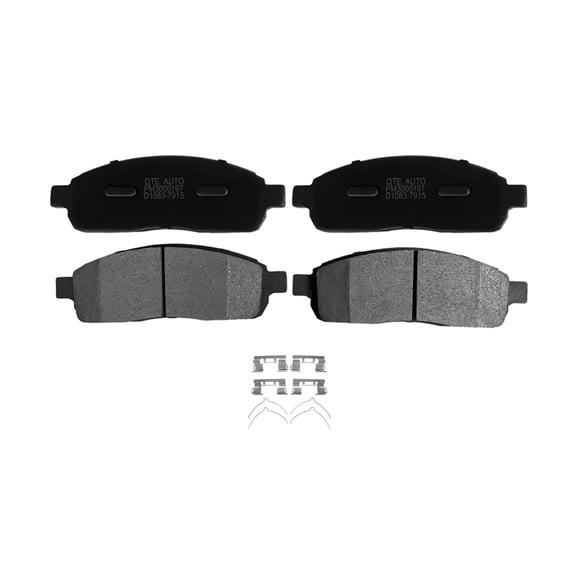Front Ceramic Brake Pad Kit For 2004 Ford F-150 Heritage