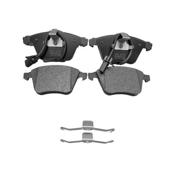 Front Ceramic Brake Pad Kit For 2005-2009 Audi A4 Quattro Cabriolet Base Avant