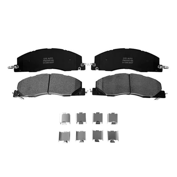 Front Ceramic Brake Pad Kit For 2012 RAM 1500 Tradesman HD