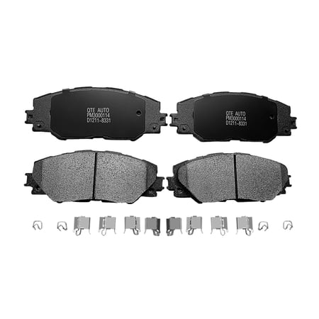 Front Ceramic Brake Pad Kit For 2016-2020 Toyota Mirai Base