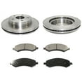 thumbnail image 1 of Front Ceramic Brake Pad and Rotor Kit - 5 Lug - Compatible with 2011 - 2018 Ram 1500 2012 2013 2014 2015 2016 2017, 1 of 2