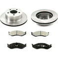 thumbnail image 1 of Front Ceramic Brake Pad and Rotor Kit - Compatible with 1999 - 2001 Jeep Cherokee 2000, 1 of 1