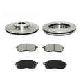 thumbnail image 1 of Front Ceramic Brake Pad and Rotor Kit - Compatible with 2002 - 2006 Nissan Altima 2003 2004 2005, 1 of 2