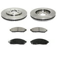 thumbnail image 1 of Front Ceramic Brake Pad and Rotor Kit - Compatible with 2005 - 2015 Nissan Xterra 2006 2007 2008 2009 2010 2011 2012 2013 2014, 1 of 2