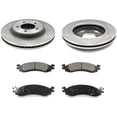 thumbnail image 1 of Front Ceramic Brake Pad and Rotor Kit - Compatible with 2006 - 2010 Ford Explorer 2007 2008 2009, 1 of 2