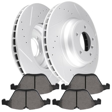 Front Ceramic Brake Pads And Rotors For BMW 335d BMW 335i xDrive 13-15 BMW X1