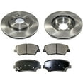 thumbnail image 1 of Front Ceramic Brake Pads and Rotor Kit - 280mm Rotor Diameter - Compatible with 2014 - 2017 Kia Forte 2015 2016, 1 of 2