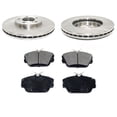 thumbnail image 1 of Front Ceramic Brake Pads and Rotor Kit - Compatible with 1996 - 1999, 2001 - 2007 Ford Taurus 3.4L V8 1997 1998 2002 2003 2004 2005 2006, 1 of 2