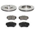 thumbnail image 1 of Front Ceramic Brake Pads and Rotor Kit - Compatible with 2001 - 2010 Chrysler PT Cruiser Naturally Aspirated 2002 2003 2004 2005 2006 2007 2008 2009, 1 of 2