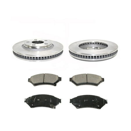 Front Ceramic Brake Pads and Rotor Kit - Compatible with 2005 - 2008 Pontiac Grand Prix 2006 2007