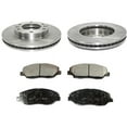 thumbnail image 1 of Front Ceramic Brake Pads and Rotor Kit - Compatible with 2006 - 2012, 2014 Kia Sedona 2007 2008 2009 2010 2011, 1 of 2