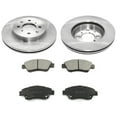 thumbnail image 1 of Front Ceramic Brake Pads and Rotor Kit - Compatible with 2007 - 2008 Honda Fit, 1 of 2