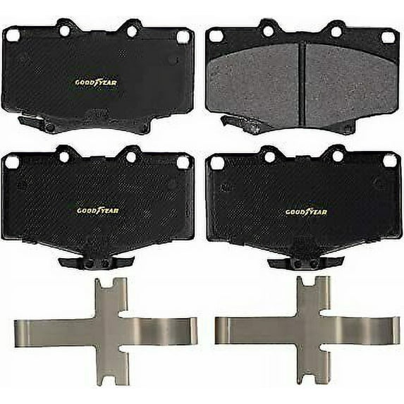 Front Ceramic Brake Pads for Toyota 4Runner & T100 Goodyear Brakes GYD611