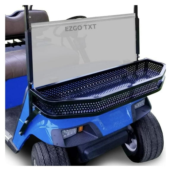 Front Clay/Utility/ Basket Compatible with EZGO TXT/RXV/Club Car/ Golf Cart W/Brackets