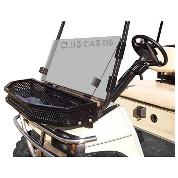 Front Clay/Utility/ Basket Compatible with EZGO TXT/RXV/Club Car/ Golf Cart W/Brackets
