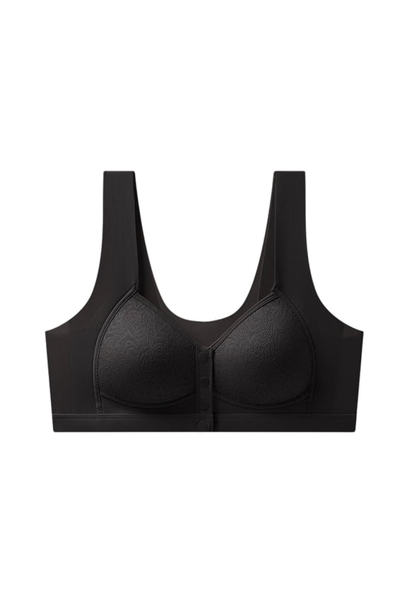 Front Closure Bra for Full Coverage Seamless Wireless Comfort Bras Supportive Everyday T Shirt Bra Soft Padded Underwire Bras Front Closure Athletic Bras for Women Womens Bra 36c Super Push up Bra