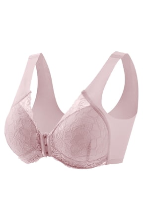 Front Closure Bra for Women Postpartum Nursing Bra Bras for Senior Women Post Surgery Front Open Bra Front Cross Bras for Women Full Support Front Open Bra