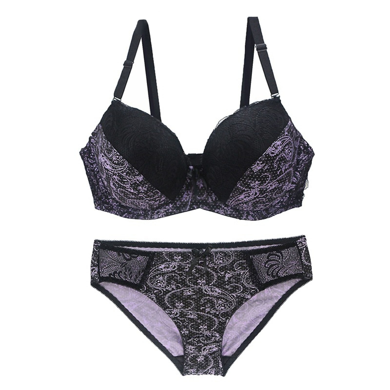 Underwire Lace Front Closure Bra And Panty Set Back Sexy Lingerie For  Women, Intimate Underwear And Sleepwear Q0705 From Sihuai03, $11.73