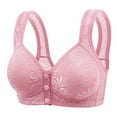 thumbnail image 1 of Front Closure Bras for Women Comfortable No Underwire Push Up Bra for Women with Support, 1 of 8